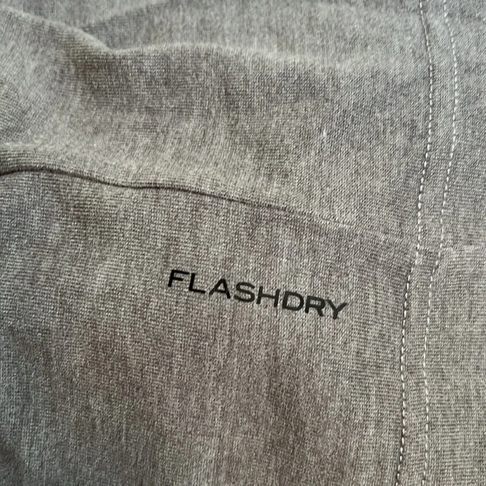 The North Face Gray Button Long Sleeve Shirt